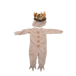 Pottery Barn Kids Baby Where the Wild Things Are Max Costume 2T Brown #55